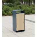 Grange Bin – Composite-Clad Public Litter Bin by Larkin Engineering